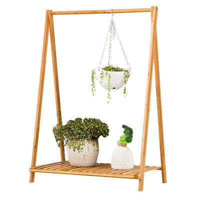 China Light durable using plant widely popular stand flower stand customization bamboo flower stand used with flower/green plant light weight for sale