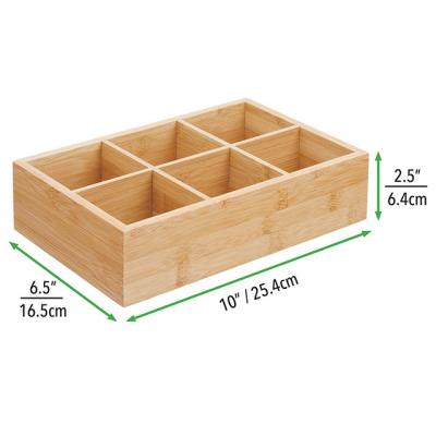 China Hot Selling Food Tea and Coffee Packing Storage Box Bamboo Gift Box Custom Made Handmade Custom OEM for sale