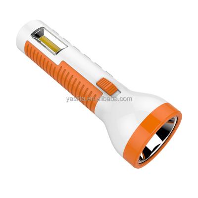 China Very popular and portable 2022YD-8632 emergency torch light and with side light cob for home for sale