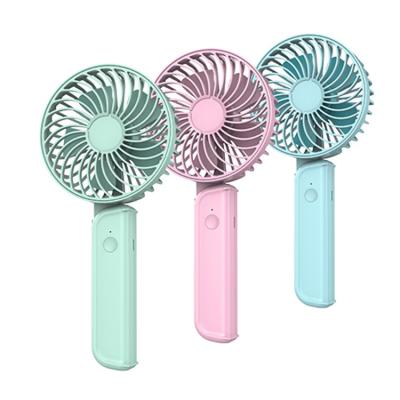 China 2021 Hot Selling Hotel Noval Design Rechargeable Handheld Mini Fan With USB Wire for sale