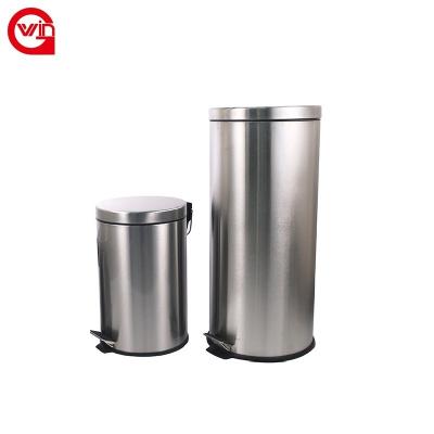 China 3L 5L 12L 20L 30L Stainless Steel Stainless Steel Hospital Waste Viable Containers Kitchen Plastic Hanging Trash Bin With Pedal for sale