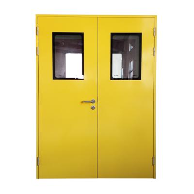 China Stainless Steel Modern Multiple Manual Swing Color Hospital Airtight Door For Ward Cleaning Room Offices for sale