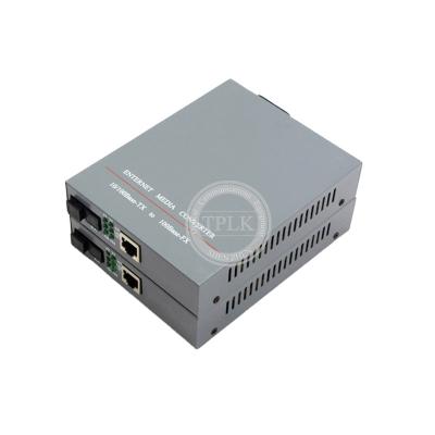 China Hot Selling FTTH FTTB FTTX Network 10/100M Speed ​​25KM Fiber Media Converter HTB-3100AB for sale