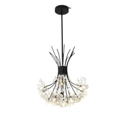 China Nordic Modern Modern Flower Design Led Pendant Light Hanging Light For Dining Room for sale