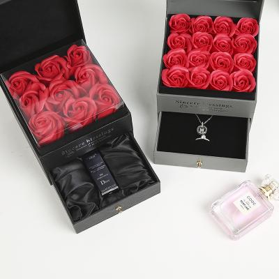 China Recyclable Elegant Pink Exquisite Packaging Gift Box Packaging Luxury for sale