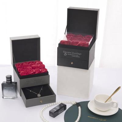 China Recyclable High End 16 Pink Lipstick Gift Box , Custom Necklace Jewelry Gift Box for sale