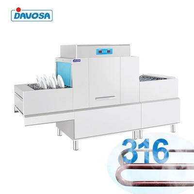 China Convenient Automatic Electric Dishwasher Dishwasher Long Line Large Dishwasher for sale