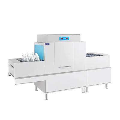 China Traditional Automatic Conveyor Commercial Dishwasher For Kitchen for sale