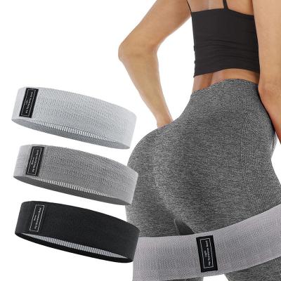 China 2022 High Elasticity Home Gym Print Peach Cloth Hip Resistance Band For Women Workout for sale