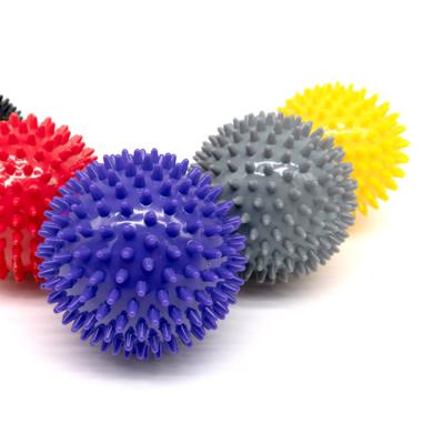 China Portable High Quality Yoga Massage Ball For Muscle Relax Fascia PVC Silicone Fascia Ball for sale