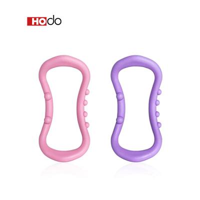 China High Quality Custom Made Pilates Ring Yoga Stretching Ring Lady's Stretch Circle Fitness Yoga Massage Fitness Exercise Ring for sale