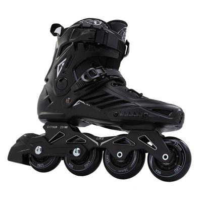 China PU factory roller wheels shoes freestyle slalom kids integrated cheap adults skates for sale