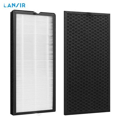 China Lansir Hotel Customized XD6075 XD6065 HEPA Carbon Filter Set For Rowenta PU4020 Intense Clean Air Purifier for sale