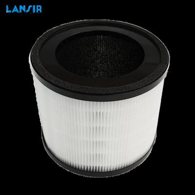 China Hotel Lansir HEPA Filter and Activated Carbon Composite Filter for Crane EE-5069 Air Purifier Filter for sale