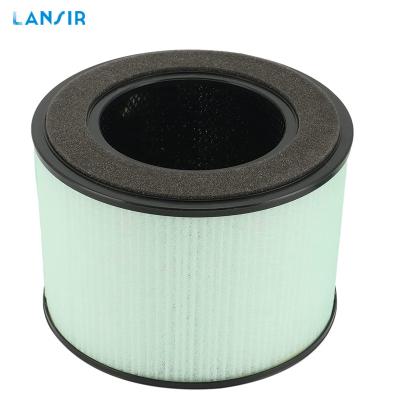 China Hotel Lansir HEPA and Activated Carbon Composite Filter Replacement Filter for Partu BS-08 Air Purifier for sale