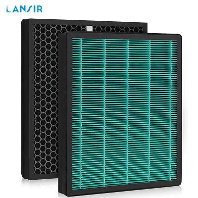 China Wholesale Hotel Lansir Replacement Activated Carbon HEPA Filter For Coways Airmega Max2 Air Purifier 400 Set 400S for sale