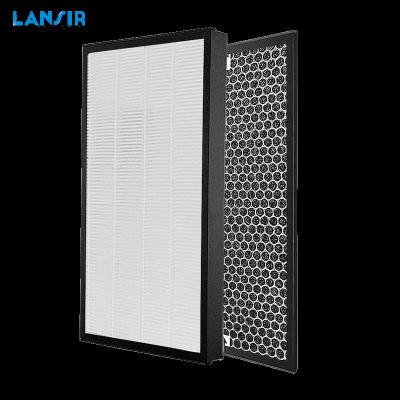 China Hotel Lansir F-ZXFP35C HEPA Filter and F-ZXFD35C Carbon Filter for Panasonic Air Purifiers F-ZJDP35C F-PDF35C F-PD35C for sale