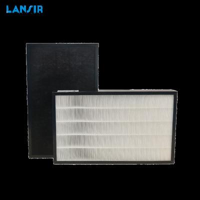 China Lansir Hotel Supply True HEPA Filter and Activated Carbon Filter for Panasonic Air Purifier F-VXG70C ZXGP70C ZXGD70C for sale