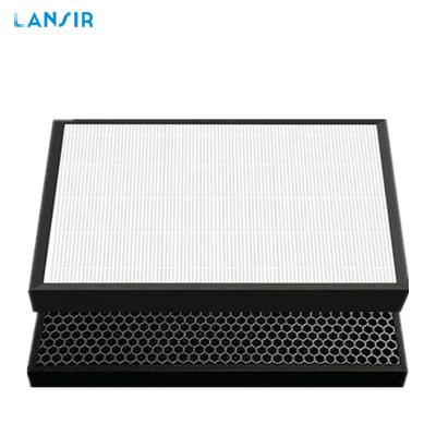 China Lansir Hotel Customized Replacement Air Purifier Filter For Panasonic F-ZXLP45Z F-ZXLD45Z F-PXL45H HEPA Carbon Filter for sale