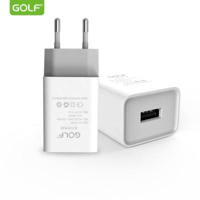 China Wholesale Universal USB Wall Charger Mobile Phone GOLF Mobile Phone Accessories Mini USB Fast Charging Adapter for sale