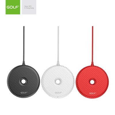 China Mobile Phone Jade Unique Pendant Design Wireless Charger With Built-in Charging Cable for sale