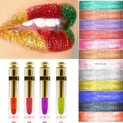 China Waterproof Lip Gloss Private Label Glitter Lip Gloss Make Your Own Logo for sale