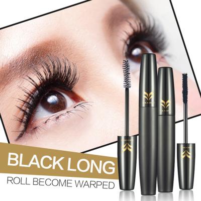 China Fashion Tube Eyelash Mascara + Blue Fiber Water Resistant Lengthening Private Label Cosmetic Mascara for sale