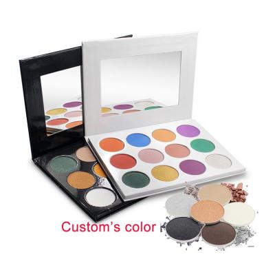 China 26mm Waterproof Personal 36mm Color Printed Your Own Logo Custom Eyeshadow Palette With Private Label For Cardboard Palette for sale