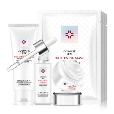 China Beauty Facical Pigmentation Correctors Whitening Skin Care Set Cream Mask With Whiten Moisturize Wrinkle Remover for sale