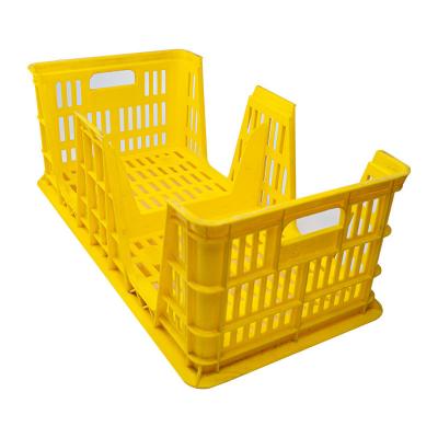 China Eco-friendly Customized Mesh Egg Turnover Basket PP Injection Molding Multifunctional Plastic Crates for sale