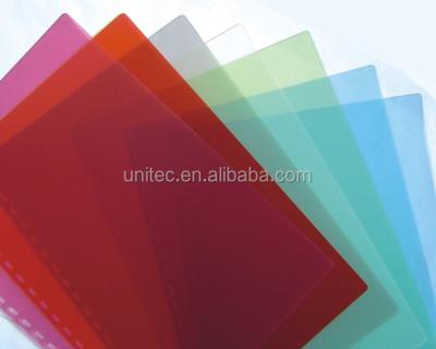 China PVC pp A4 Paper Size Factory Price Transparent PVC Sheet For Binding Cover PVC Book Covers for sale