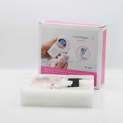 China Plastic Homecare Doppler Fetal Heartbeat Detector With Big Display CE for sale