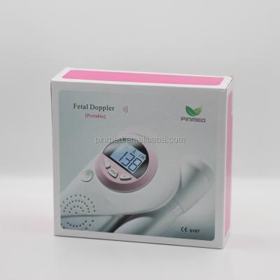 China Plastic Fetal Heartbeat Doppler Detector CE Hot Selling for sale