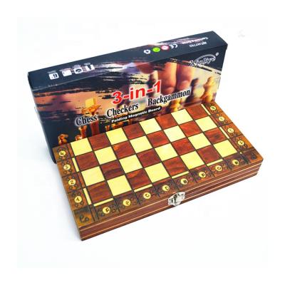 China Magnetic Puzzle Game Kid Fold Up Wear Resistant Portable Outdoor Chess Game for sale