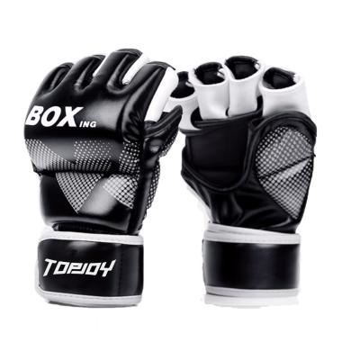 China Universal New Design Upgrated Leather Adult UFC Fighting Gloves Muttahida Majlis-e-Amal Fighting Boxing Gloves for sale