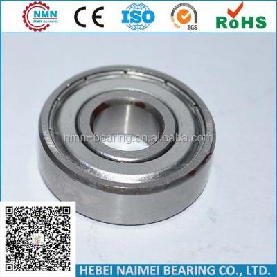 China Carbon Steel Chrome Steel Deep Groove Ball Bearings 6000ZZ Carbon Steel 6200 - 2RS Stainless for sale