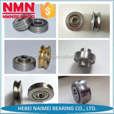 China Carbon Steel China Supplier Non-Standard Higher Bearings Inner Ring, U Track Roller/V Groove Guide Pulley, Double Splines Bearing for sale