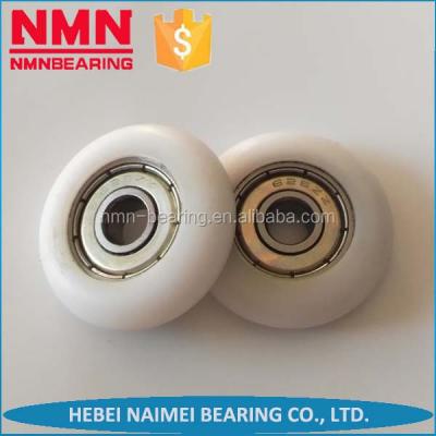 China PP 608 zz nylon plastic wheel roller bearing bearing to door and window pulley for sale