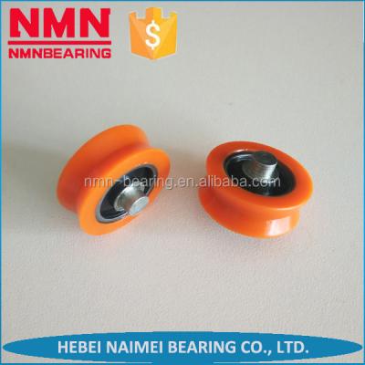 China PP bearing roller nylon 608zz, delrin, POM, PP injection sliding door window roller plastic nylon roller wheel performance bearing 608 for sale