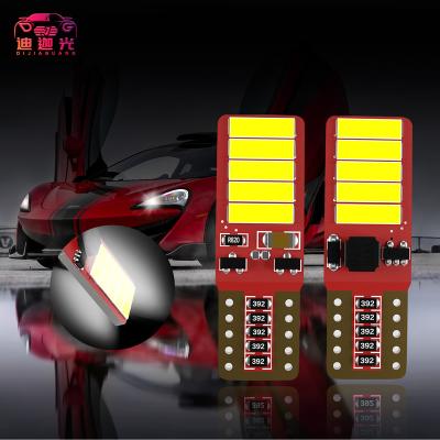 China Hot Sale T10 194 w5w 3smd LED Mini Canbus Bulb 7020 SMD Canbus Bulb Width Super Bright Parking Warning Light Auto Lamp for sale