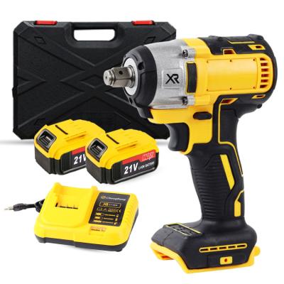 China Good Quality Heavy Duty Electric Brushless Motor 550N Motor High Work Efficiency 21V Cordless Impact Wrench for sale