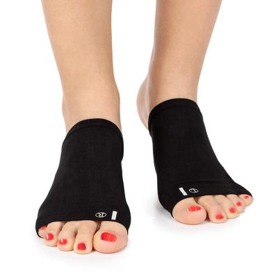 China Foot Pain Gel Cushioned Arch Support Sleeve For Foot Arch Cushion Support Flat Absorbing Brace HA00574 for sale