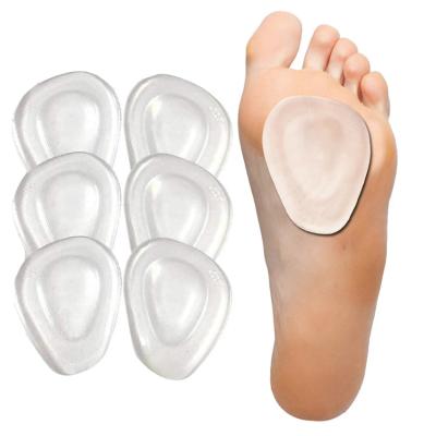 China Forefoot Support Foot Care Insoles Type Forefoot Pain Relief Silicone Metatarsal Pads HA00418 for sale