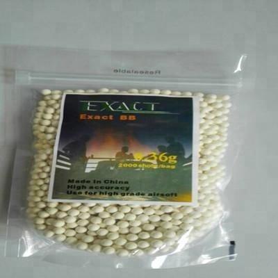 China Toy Exploding electronic bb pellets 0.36g white for sale