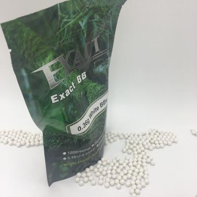 China High Quality Eco-friendly 0.36g Airsoft Precise 6mm BBS For GBB for sale