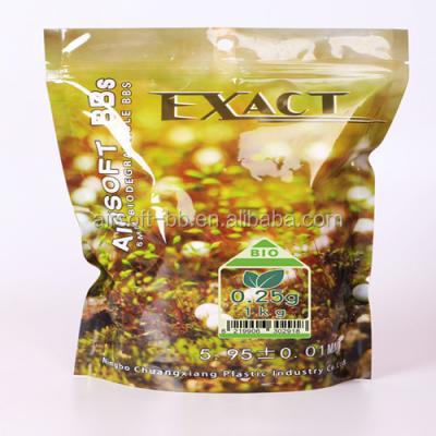 China Bio Eco-friendly Airsoft BB BBS 0.25 6mm Airsoft Pellet for sale