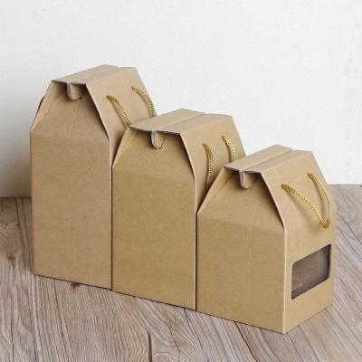 China Handmade Honey Single Serve Packets Box Wrapping Paper with Front Window Portable Paper Box for sale