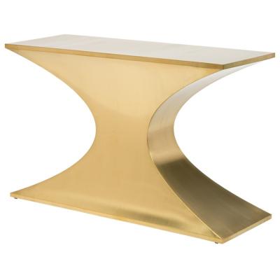 China High Quality Modern Stainless Steel Metal Frame Modern Console Table for sale