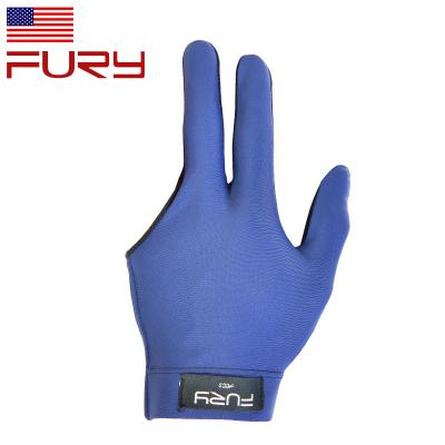 China Durable Elasticity Full Finger Quality Left Hand Nylon Material Wear For General Women Men Fury Billiard Accessories Wedge Pool Glove for sale