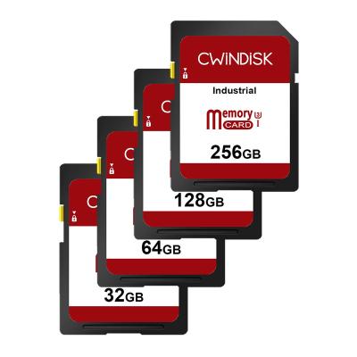 China Plastic industrial MLC memory card 16gb 32gb 64gb 128gb 256GB MLC memoria card for sale